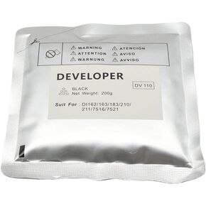 DV110 Developer Powder Compatible with Di162 162 210 7521 211 163 183 7516 152 183 1611 210 163 DI181 EP105 200g Per Bag in Kuwait