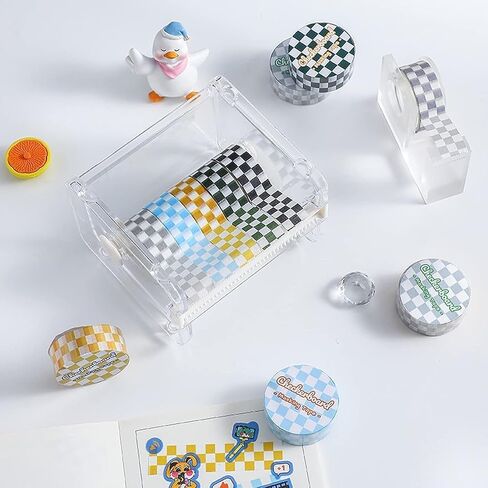 2 أجهزة كمبيوتر مزخرفة شريط washi مضغوط لوحة المداخن شريط الورق الشريط DIY الفنون المقاومة تتلاشى أبيض وأسود الشريط واشوشي الفنون والأشرطة الحرف المواد اللاصقة in Saudi Arabia