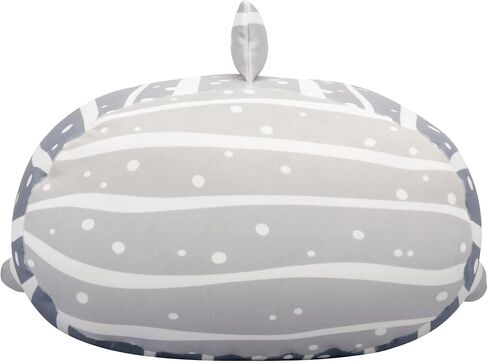Squishmallows Original 12-Inch Sachie Grey Striped Shark Stackables - Official Jazwares Plush in Saudi Arabia