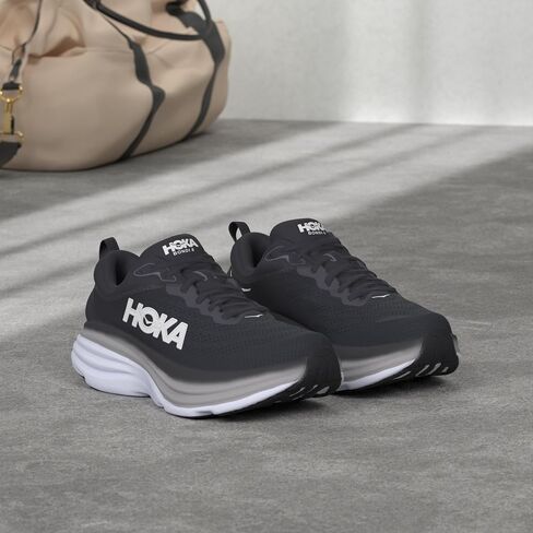حذاء نسائي HOKA ONE ONE Bondi 8 مقاس 6.5، اللون: Harbour Mist/Lunar Rock in Saudi Arabia