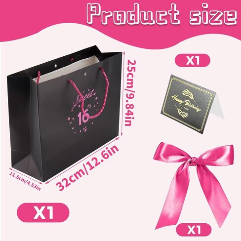 2 Pack Premium Blue 6 "صغير أكياس هدايا عيد ميلاد سعيد مع ورق الأنسجة وبطاقات المعايدة حقائب حاضرة مثالية للرجال يا أطفال احتفالات حفلة عيد ميلاد الذكرى السنوية in Saudi Arabia