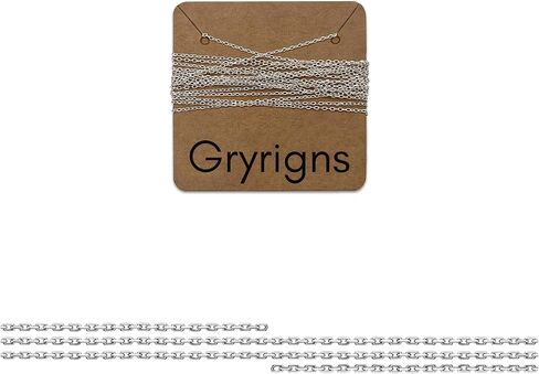 3feet 0.9mm 925 Sterling Silver Cable سلسلة الارتباط بشكل كبير لصنع المجوهرات الحرفية DIY (1.32 جرام) in Kuwait