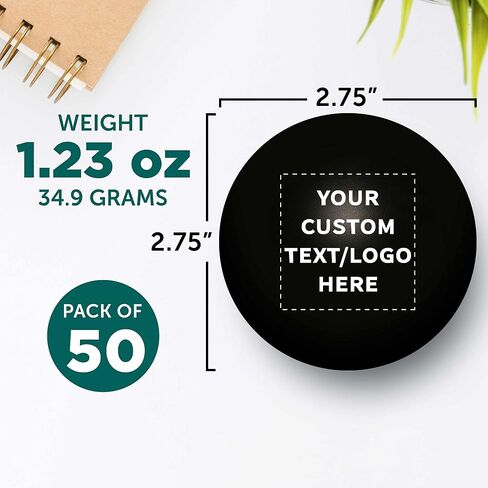 Custom Stress Balls for Adults Set of 50, Personalized Bulk Pack - Relief, Perfect for Your Desk, Office or Home - Blue in Saudi Arabia