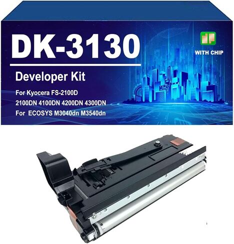 وحدة المطورين DK-3130 متوافقة مع Kyocera FS-2100D 2100DN 4100DN 4200DN 4300DN ، ل ECOSYS M3040DN M3540DN PRINTER ، Black-1 Pack in Saudi Arabia