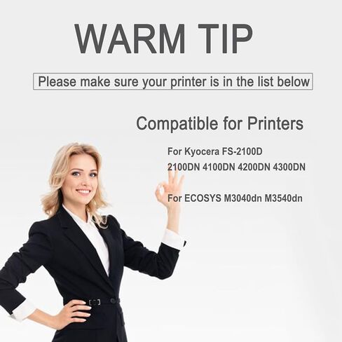 وحدة المطورين DK-3130 متوافقة مع Kyocera FS-2100D 2100DN 4100DN 4200DN 4300DN ، ل ECOSYS M3040DN M3540DN PRINTER ، Black-1 Pack in Saudi Arabia