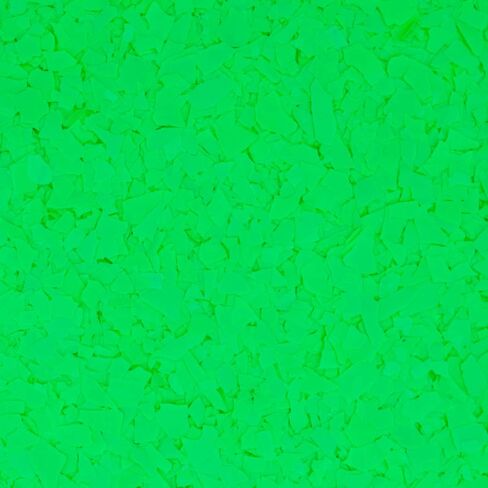 1/4" Blacklight Sensitive Neon Decorative Floor Coating Flakes for Epoxy Flooring - Vibrant UV Reactive Colors - Ideal for Garages, Basements, and More - 1 Pound (Neon Blue) in Kuwait