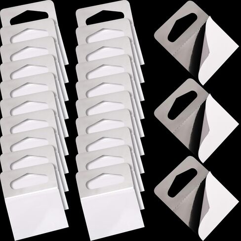 108 Pcs Picture Hangers, Picture Hangers Without Nails with Adhesive Backing for Poster, Sawtooth for Bathroom, Kitchen, Courtyard in Kuwait