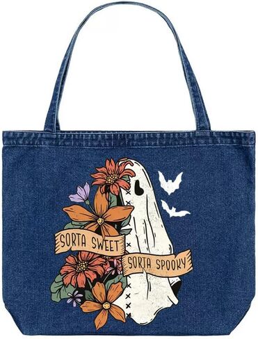 12 Sheets Halloween Ghost Iron on Transfers Pumpkin Bow Iron on Patches Fall Floral Heat Transfer Vinyl Designs Cute Iron on Decal for Hat Women&Men T-Shirt Pillow Canvas Bag DIY Decor in Kuwait