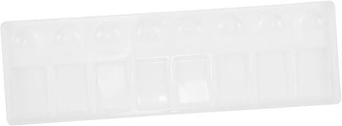 Artibetter Long Paint Palette Matercolor Mixer Tresh for Frans Mixing وموثوق بالموثوق للمشاريع الفنية وصياغة in Kuwait
