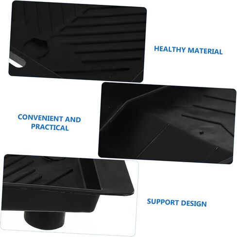 3Pcs Large Capacity Paint Trays Professional Pigment Mixing Tools Heavy Duty Paint Roller Tray for Wall Painting Suitable for Home Improvement and Decoration Random Style in Saudi Arabia