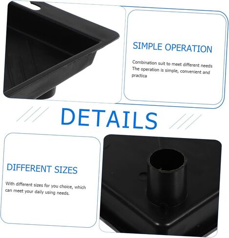 3Pcs Large Capacity Paint Trays Professional Pigment Mixing Tools Heavy Duty Paint Roller Tray for Wall Painting Suitable for Home Improvement and Decoration Random Style in Saudi Arabia