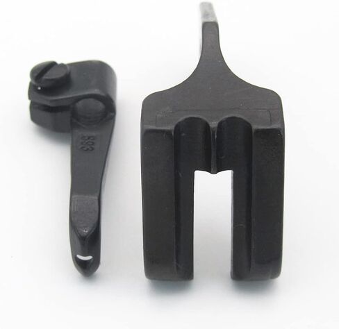 CKPSMS brand-1SET Double Piping Foot #S95 Compatible with/Replacement for JUKI Brand LU-1508,LU-1510,LU-1560,DNU-1541,LU-563 CONSEW Brand 206RB,225,226R Singer Brand 111G,111W,211G (1/4") in Saudi Arabia