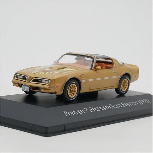Miniature Display 1:43 Scale for Pontiac Firebird 1978 Car Die Cast Model Collectible Kit Static Ornaments Simulation Collection in Saudi Arabia