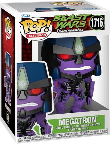 Funko Pop! TV: Transformers - Megatron - Transformers Classic - Collectable Vinyl Figure - Gift Idea - Official Merchandise - Toys for Kids & Adults - TV Fans - Model Figure for Collectors in Saudi Arabia