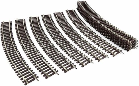 HO Scale Code 100 Track Track Copper-Nickel Rail مع Joiner (المسارات المستقيمة-6pcs) in Saudi Arabia