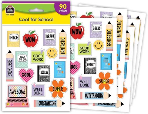 Teacher Created Resources Cool for School Stickers (TCR9323) in Saudi Arabia