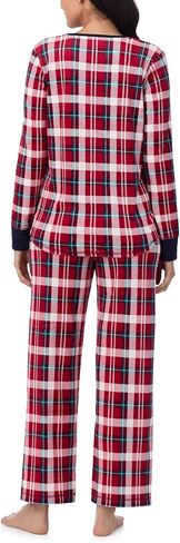 Nautica Womens 2 Piece Fleece Pajama Sleepwear Set (X-Small, Mixed Grey) in Saudi Arabia
