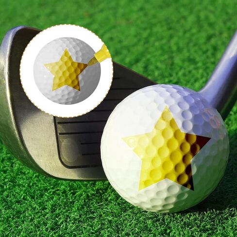 PATIKIL 10 Pcs Mini Permanent Markers with Clips Golf Ball Markers Pen Badge Ink Pens Golf Keychain Clips for Home Office Supplies Sports Outdoor Activities, Orange in Saudi Arabia