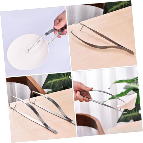 Nuobesty المقاوم المقاوم للصدأ الزجاج الزجاجية غمس تونغ ل in Kuwait