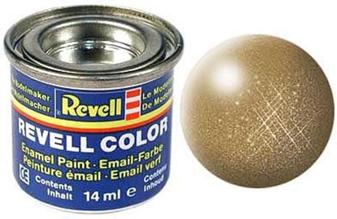 Revell Enamels 14ml Brass Metallic Paint in Saudi Arabia