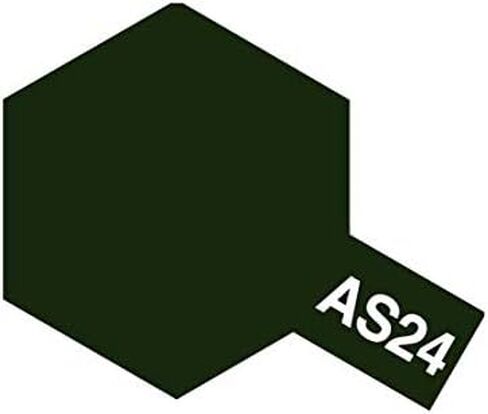 TAMIYA Aircraft Spray AS-24 Dark Green Acrylic TAM86524 Lacquer Primers & Paints in Saudi Arabia