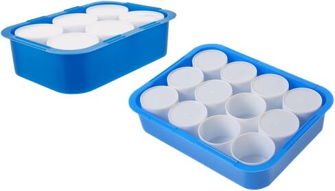 2pcs Watercolor Oil Painting Palette Gouache Paint Palette Mixing Tray Cups Art Supplies in Saudi Arabia