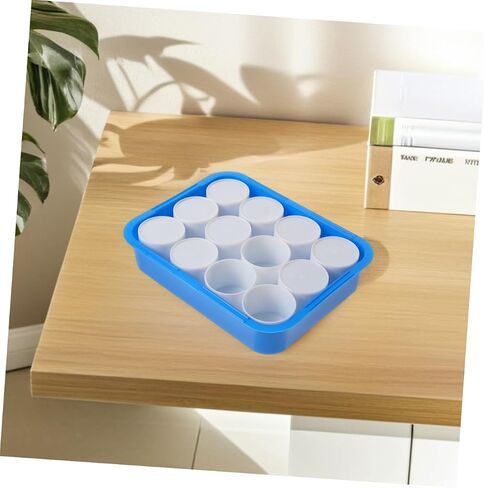 2pcs Watercolor Oil Painting Palette Gouache Paint Palette Mixing Tray Cups Art Supplies in Saudi Arabia