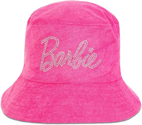 Barbie Bucket Hat Set - Fashion Bundle with Terry Bucket Hat Plus Stickers | Barbie Accessories Pack for Kids and Adults in Saudi Arabia