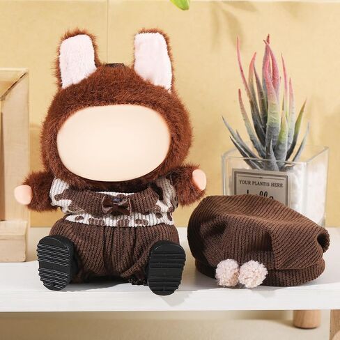 Frienda 17cm Doll Doll Clothes Doll Admits مقابل 6.7 "دمى ، 5 قطع مجموعة أنيقة سانتا كلوز ملابس الرباعي رائعتين ملحقات ، فقط الملابس ، الملابس in Saudi Arabia