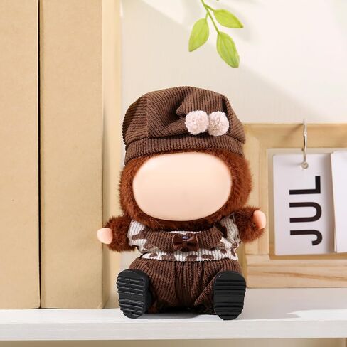 Frienda 17cm Doll Doll Clothes Doll Admits مقابل 6.7 "دمى ، 5 قطع مجموعة أنيقة سانتا كلوز ملابس الرباعي رائعتين ملحقات ، فقط الملابس ، الملابس in Saudi Arabia