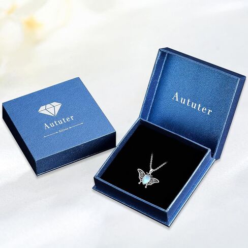 Aututer Phoenix Necklace 925 Sterling Silver Crystal Rising Phoenix Necklace for Women Bird Pendant Animal Necklace Firebird Necklace Nirvana of Phoenix Jewelry Gift for Girls Phoenix Lover Birthday, in Kuwait