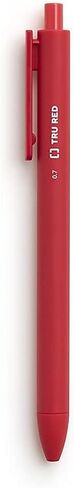 STAPLES TRU RED Retractable Quick Dry Gel Pens Med Point 0.7mm Asst 5/Pk (TR54497) in Saudi Arabia