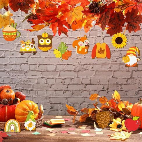 Jellyarch 36 PCS Halloween Wood Cratouts for Kids ، Halloween Pumpkin Skull Bat Ghost Blank Slice غير المكتمل شريحة شكل خشبي ، DIY Paint Paint الحلي المعلقة للبنين Girls School Party Decor in Saudi Arabia