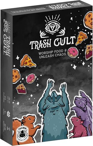 Trash Cult - مجموعة بطاقة مجموعة ، خذ تلك الإدارة اليدوية ، تصبح زعيم العبادة الأعلى ، تحت عنوان الحيوانات ، سن 8+ ، 2-4 لاعبين in Saudi Arabia