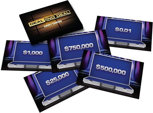 Deal أو No Deal Deluxe Game Box ، قم بتشغيل عرض الألعاب التلفزيونية الأمريكية الناجحة ، والترفيه الصديق للسفر ، و 26 حقيبة ، وأصدقاء ، وعائلة ، والتوقع ، والإثارة ، والأعمار 7+ in Kuwait