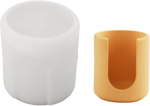 Cylinder Silicone Molds for Epoxy Resin Tealight Holder Candlestick Stand Home Decoration Essential Oils Diffuser in Saudi Arabia