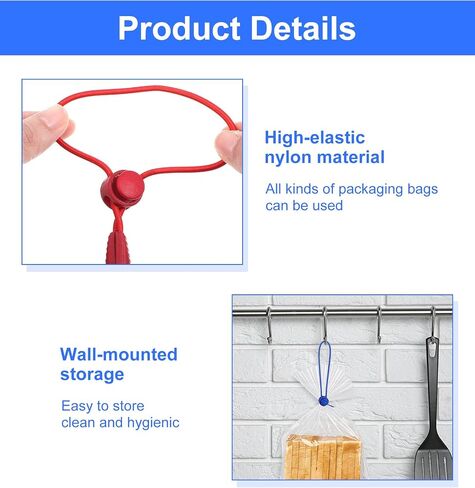 10 Pcs Clay Bag Ties, Adjustable Nylon Elastic Pottery Tool Strap Holder, Ideal for Pottery Bag Closure & Organization, Sculpting Enthusiasts Reuse in Saudi Arabia