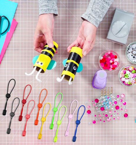 10 Pcs Clay Bag Ties, Adjustable Nylon Elastic Pottery Tool Strap Holder, Ideal for Pottery Bag Closure & Organization, Sculpting Enthusiasts Reuse in Saudi Arabia