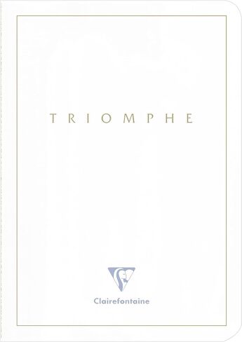 Clairefontaine 36120C Collection Triomphe Gold A Bofber A5 - A5 14،8x21 cm - 96 Plain White Pages - Paper 90 G - CARD in Saudi Arabia