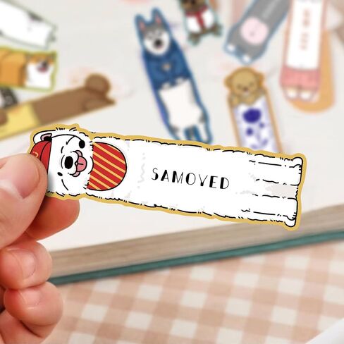 30pcs Cute Cat Bookmarks for Reading Book Lovers Students Gift for Cat Lovers Double-Sided Printing Bookmarks 30 Designs (Cat01) in Saudi Arabia