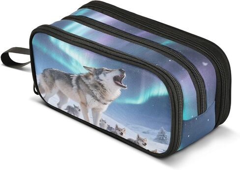Solar System Space Planet Pencil Case Large Capacity Pencil Pouch Box Kids Adults Pen Organizer Bag for Boys Girls Women Men School Office Supplies in Saudi Arabia