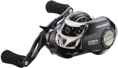 بكرات صب الطعم، 17+1BB أنظمة مكابح مغناطيسية/طرد مركزي، بكرة بيتكاستر، نسبة تروس عالية السرعة 7.0 بكرة صيد سمك منخفضة للغاية فائقة النعومة in Kuwait