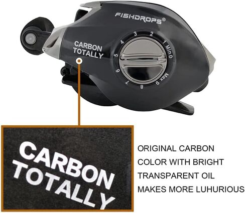 بكرات صب الطعم، 17+1BB أنظمة مكابح مغناطيسية/طرد مركزي، بكرة بيتكاستر، نسبة تروس عالية السرعة 7.0 بكرة صيد سمك منخفضة للغاية فائقة النعومة in Kuwait