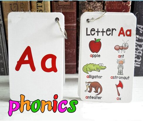 26PCS/Set ABC English Alphabet 26 Letters Child Flash Cards Baby Learning Toys Kids Gift Pre-Kindergarten in Saudi Arabia
