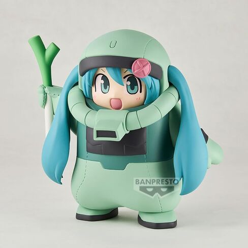 Banpresto - Gundam 45th x Hatsune Miku - Zaku Costume (Hatsune Miku Ver.) Figure in Saudi Arabia