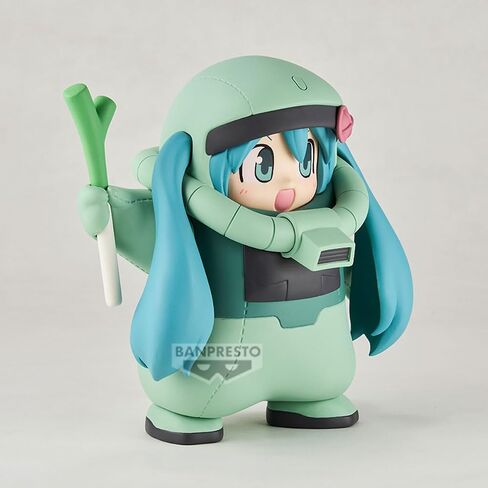 Banpresto - Gundam 45th x Hatsune Miku - Zaku Costume (Hatsune Miku Ver.) Figure in Saudi Arabia