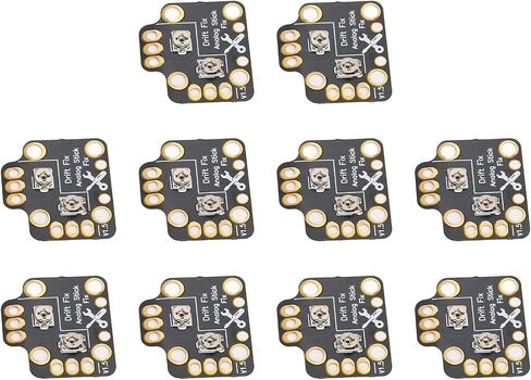 Kodrily Drift Repair Board Kit, 10Pcs Controller Stick Drift Fix Mod, Universal 3D Controller Analog Stick Drift Repair Tools for Game Controllers Gamepad Joystick, Black in Saudi Arabia