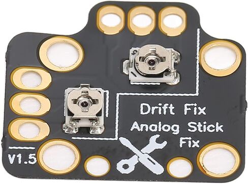 Kodrily Drift Repair Board Kit, 10Pcs Controller Stick Drift Fix Mod, Universal 3D Controller Analog Stick Drift Repair Tools for Game Controllers Gamepad Joystick, Black in Saudi Arabia