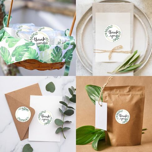 Fall Thanksgiving Direct Thermal Labels Watercolor Pumpkin Leaves Label Stickers Autumn Round Self-Adhesive Printer Decals for DIY Name Tag Logo Design, 500 Pcs in Saudi Arabia