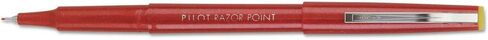 Pilot Razor Point Line Line Marker Pen ، Ultra-Fine ، Red Ink ، .3mm ، Dozen in Saudi Arabia